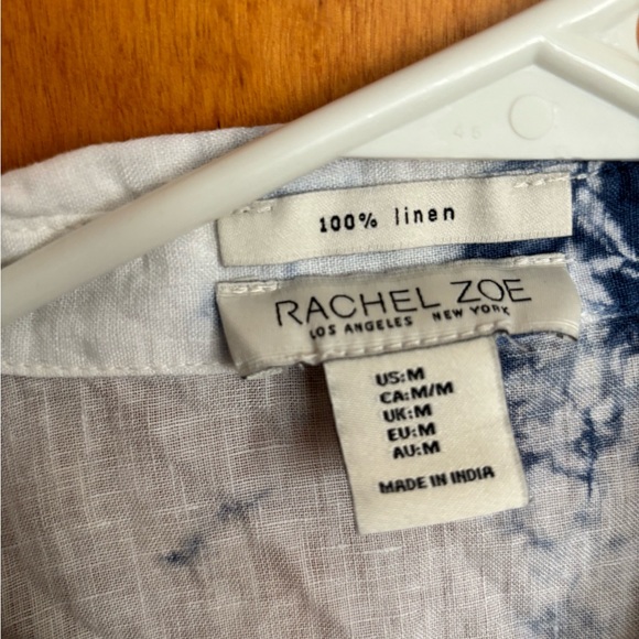 Rachael Zoe Linen Blouse - Picture 1 of 2